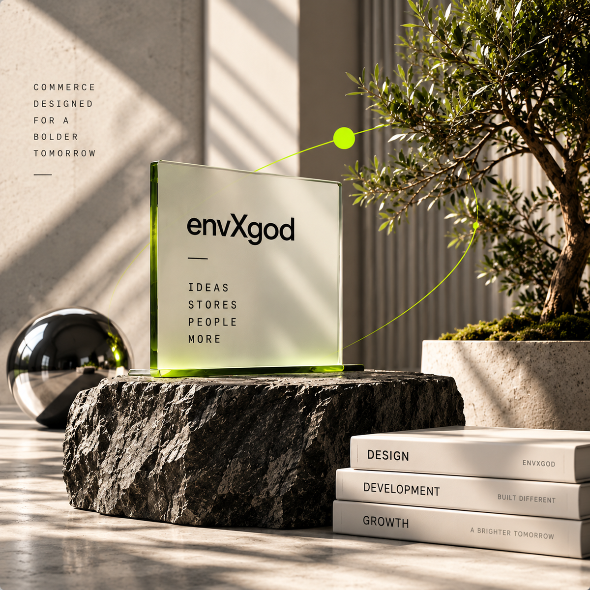 envXgod creative studio and Shopify storefront design